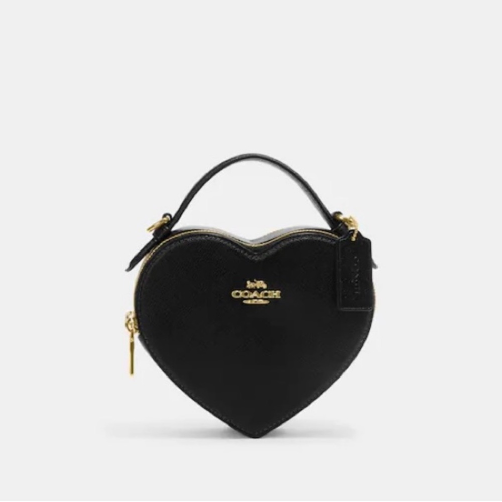 NWT COACH HEART CROSSBODY BAG
